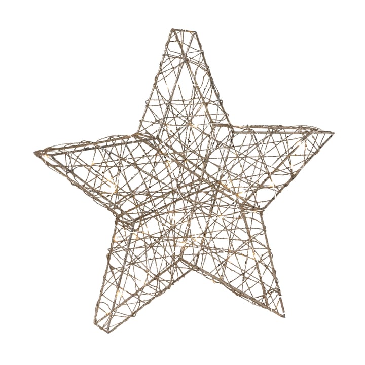 Carol stjärna 40 cm - Champagne gold - Watt & Veke