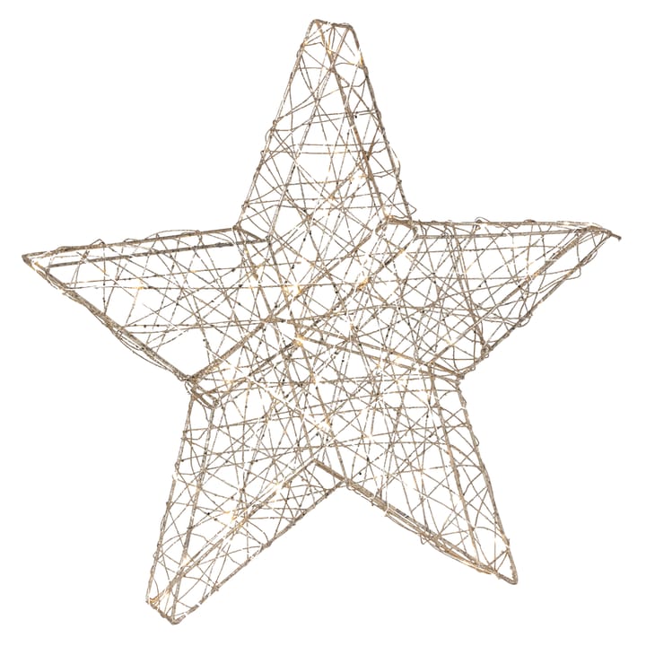 Carol stjärna 55 cm - Champagne gold - Watt & Veke