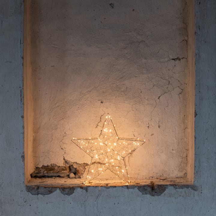 Carol stjärna 55 cm - Champagne gold - Watt & Veke