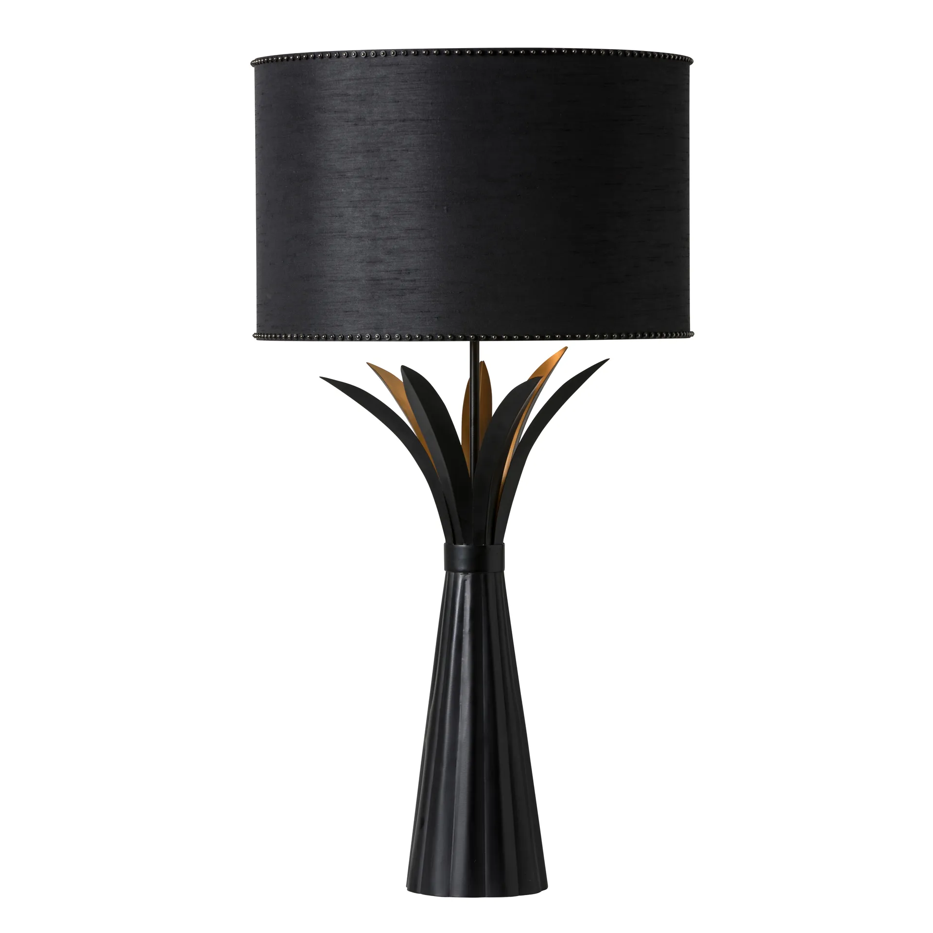 Claire lampfot, svart Watt & Veke