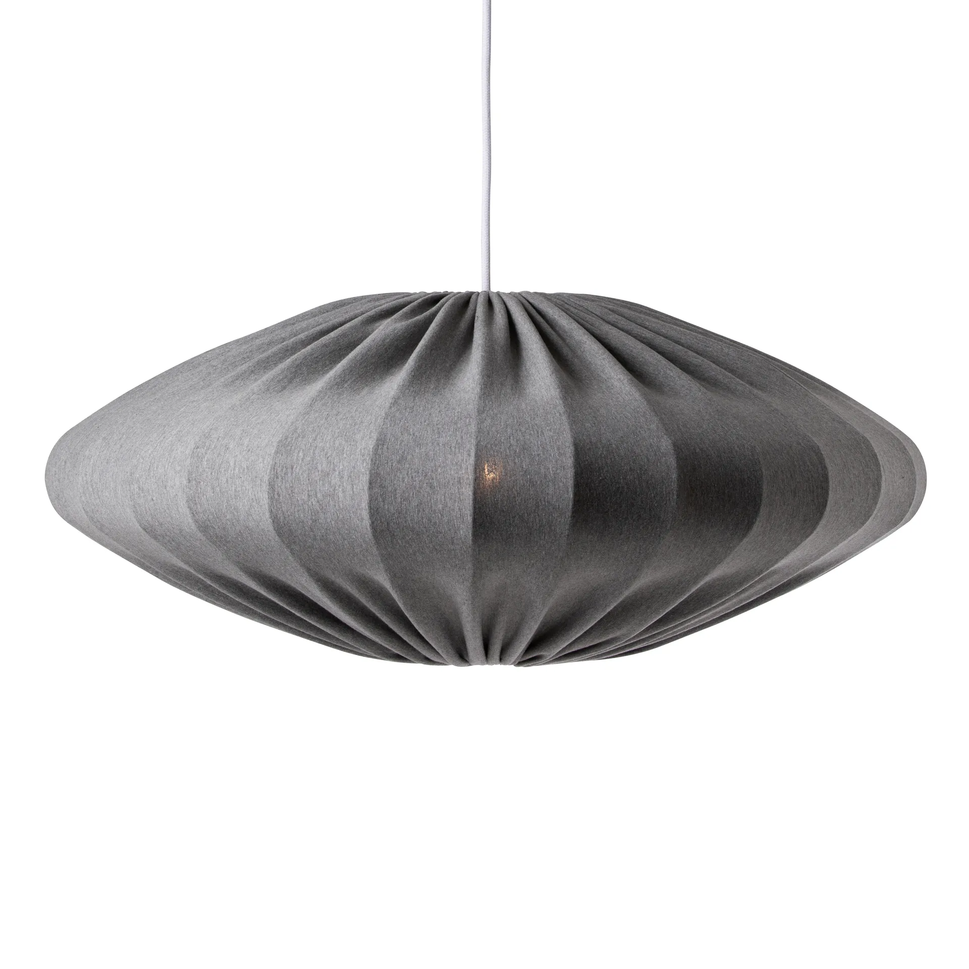 Ellipse lampskärm 65 cm, grå Watt & Veke