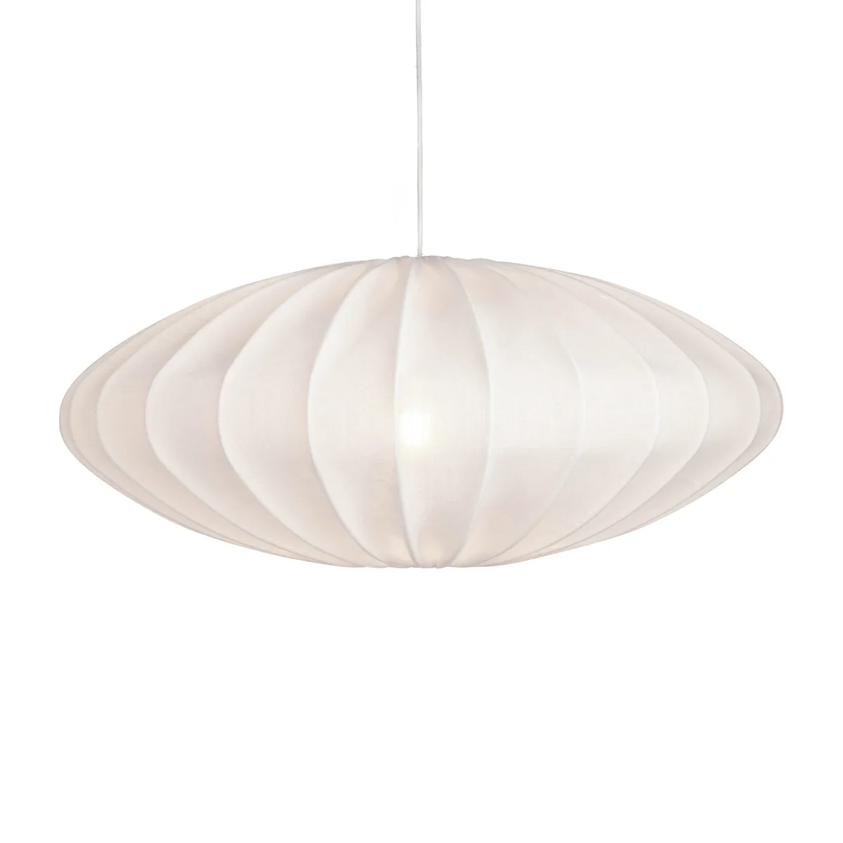 Watt & Veke Ellipse lampskärm 65 cm linne Vit