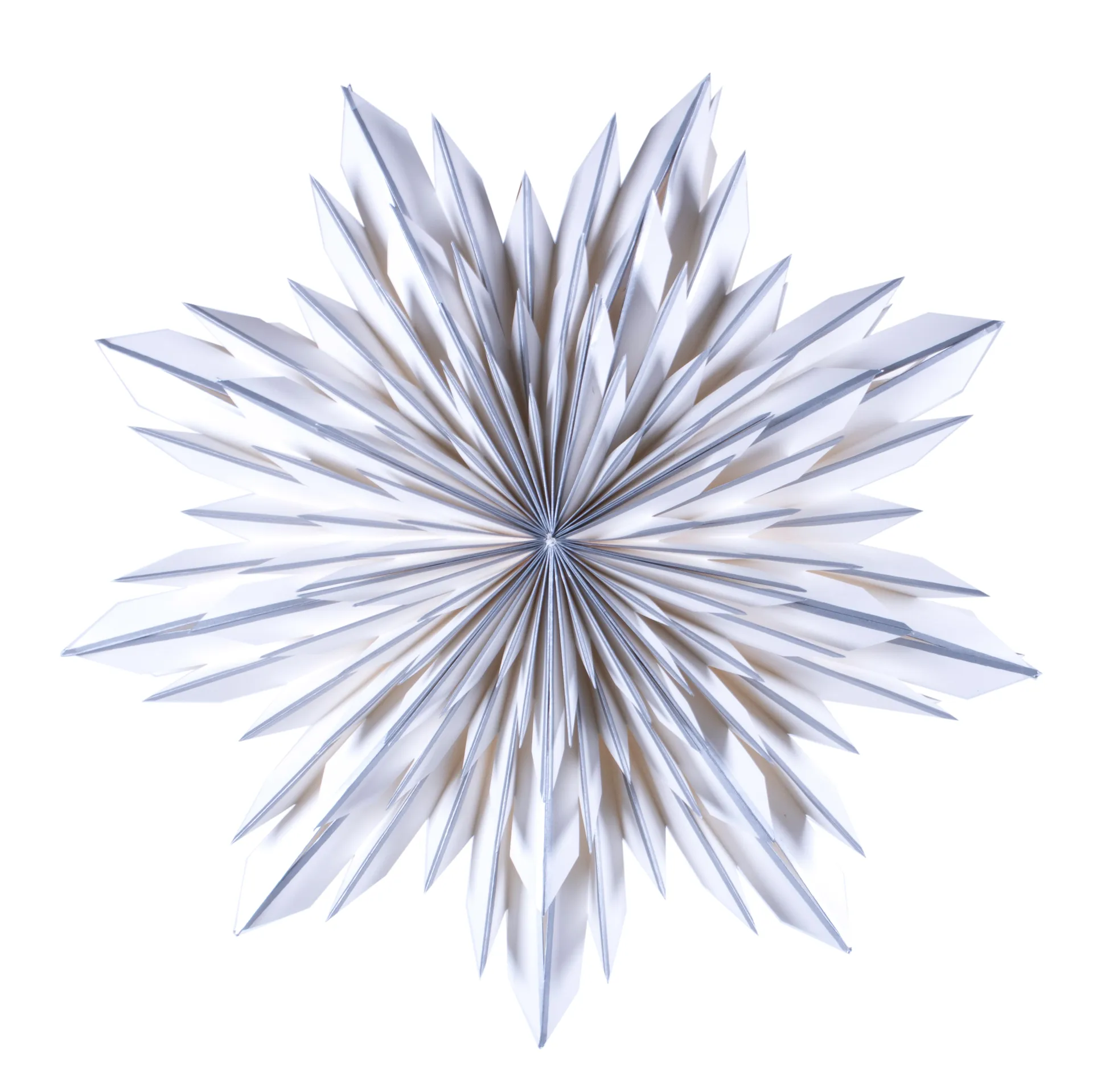 Elsa adventsstjärna 60 cm, Silver-vit Watt & Veke