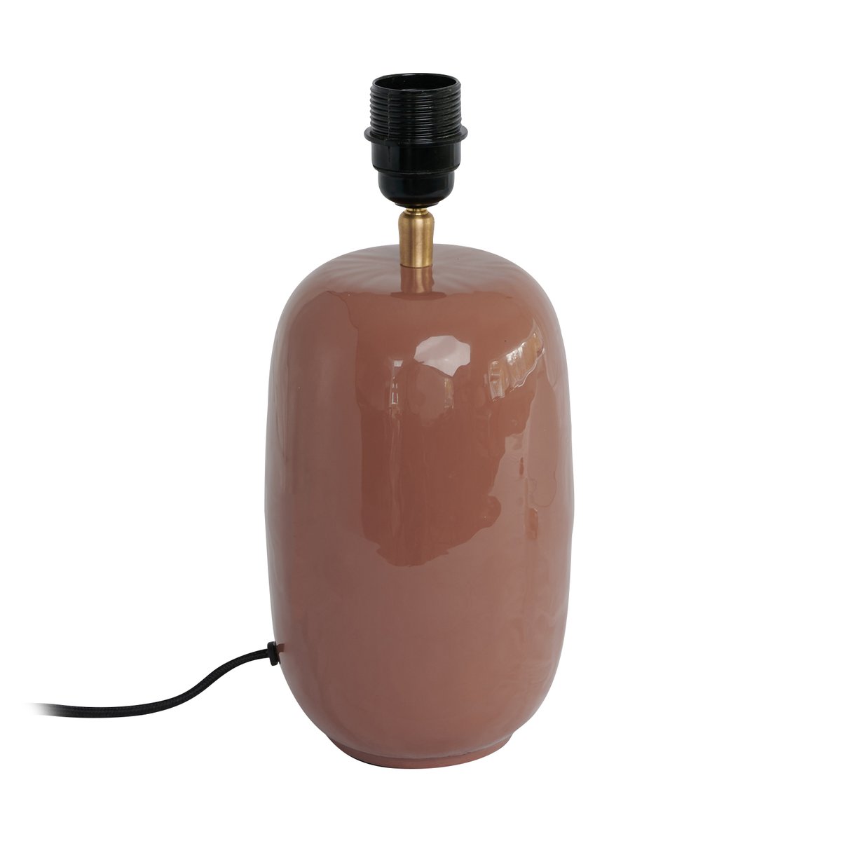 Watt & Veke Emily lampfot 12x28,5 cm Dusty pink | Skandinavisk Design | Lampfötter | Rosa