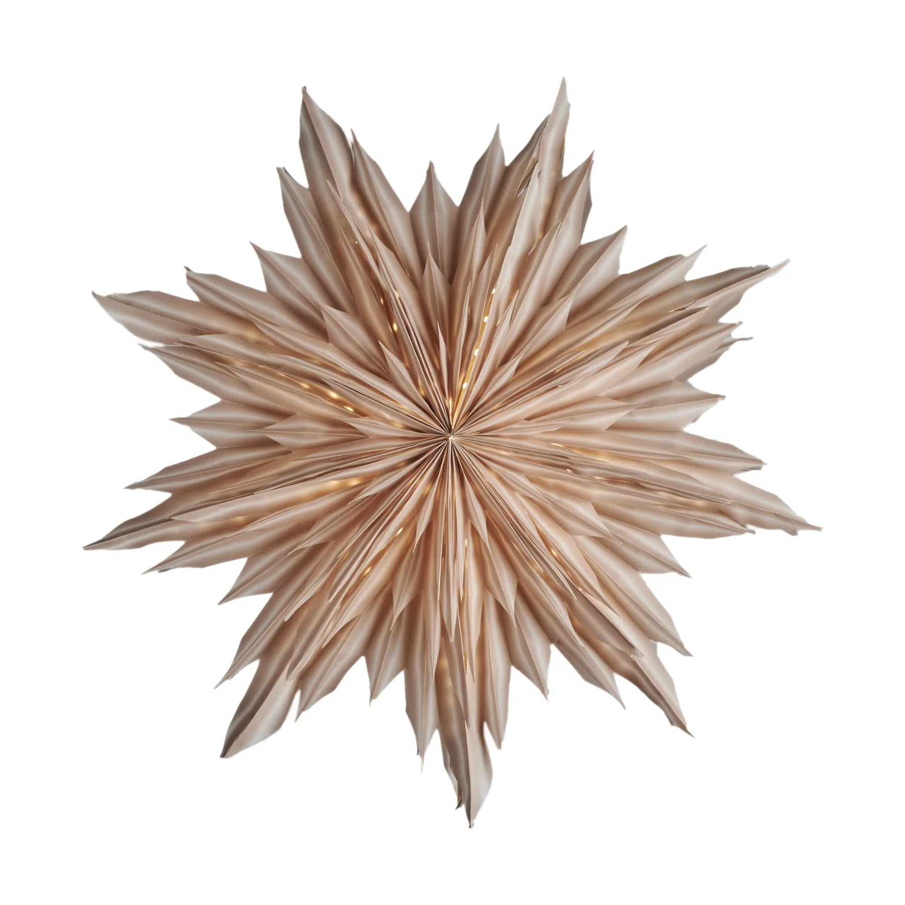 Helena adventsstjärna Ø44 cm, Beige Watt & Veke