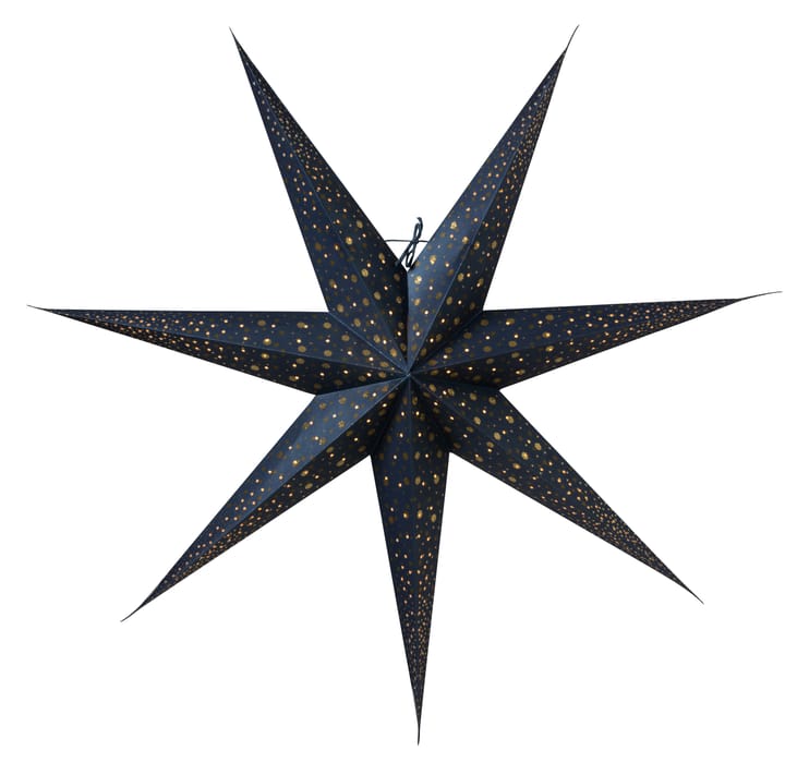 Isadora slim adventsstjärna - blå - Watt & Veke