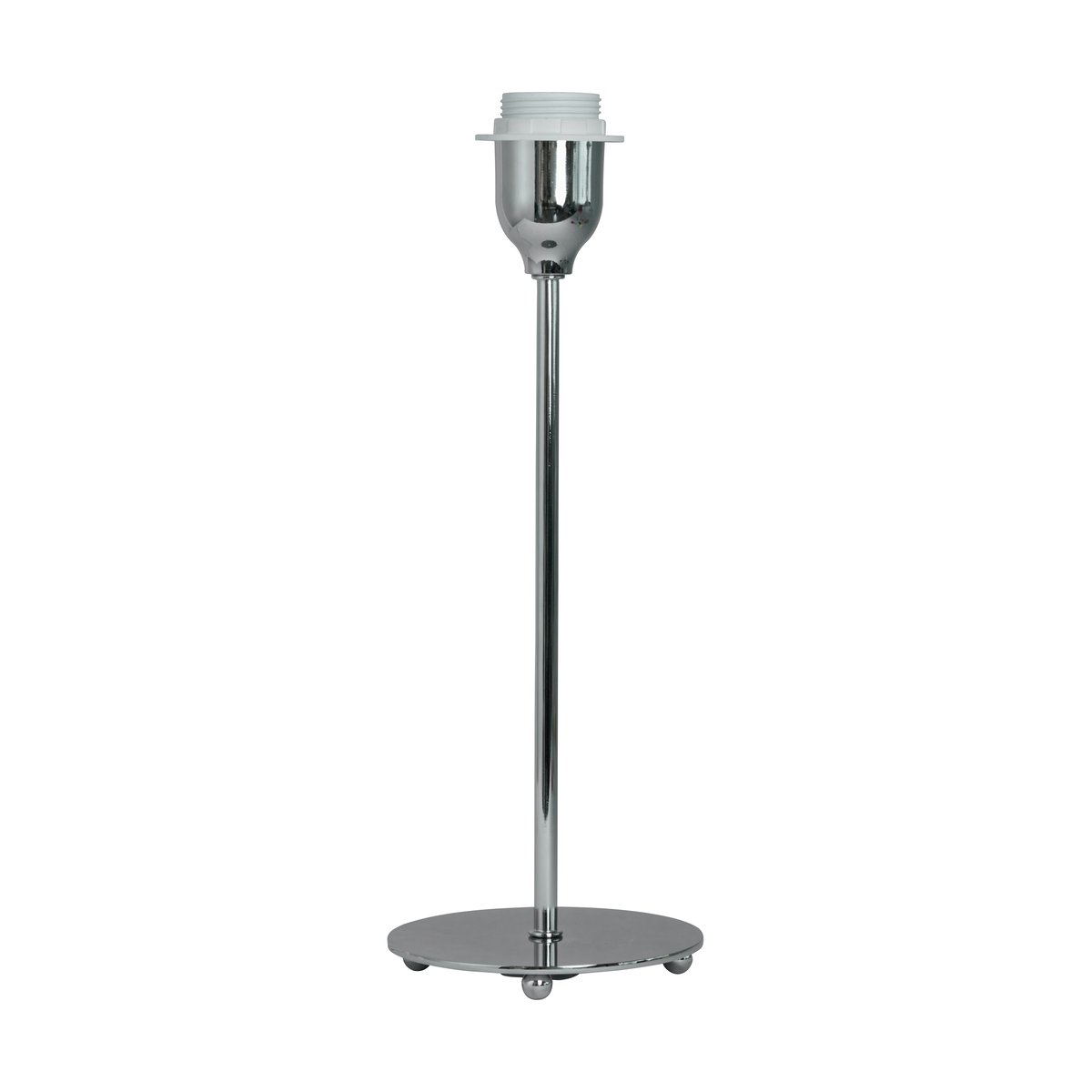 Watt & Veke Line 35 bordslampfot Silver | Skandinavisk Design | Lampfötter | Silverfärgad