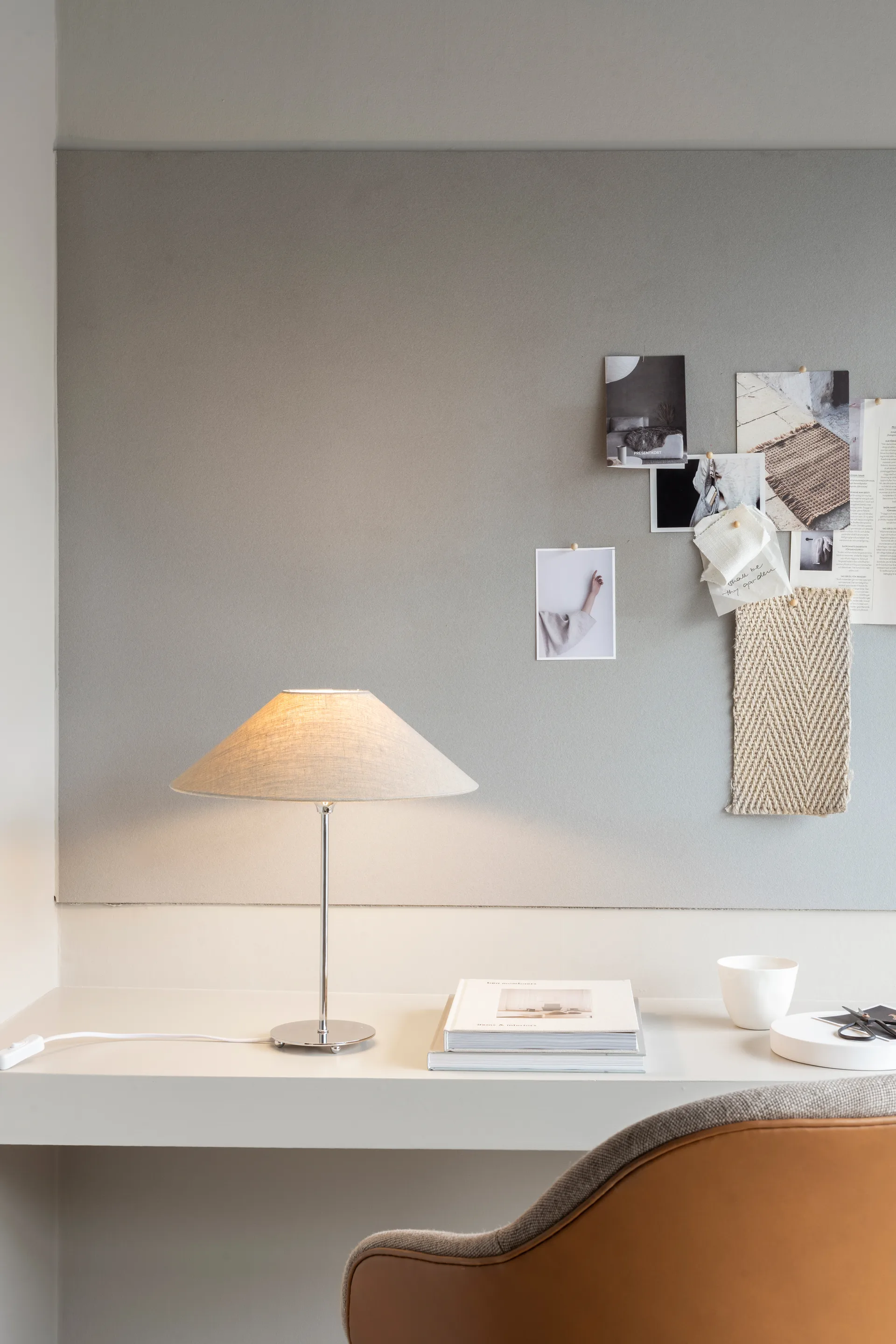 Line 35 bordslampfot, Silver Watt & Veke