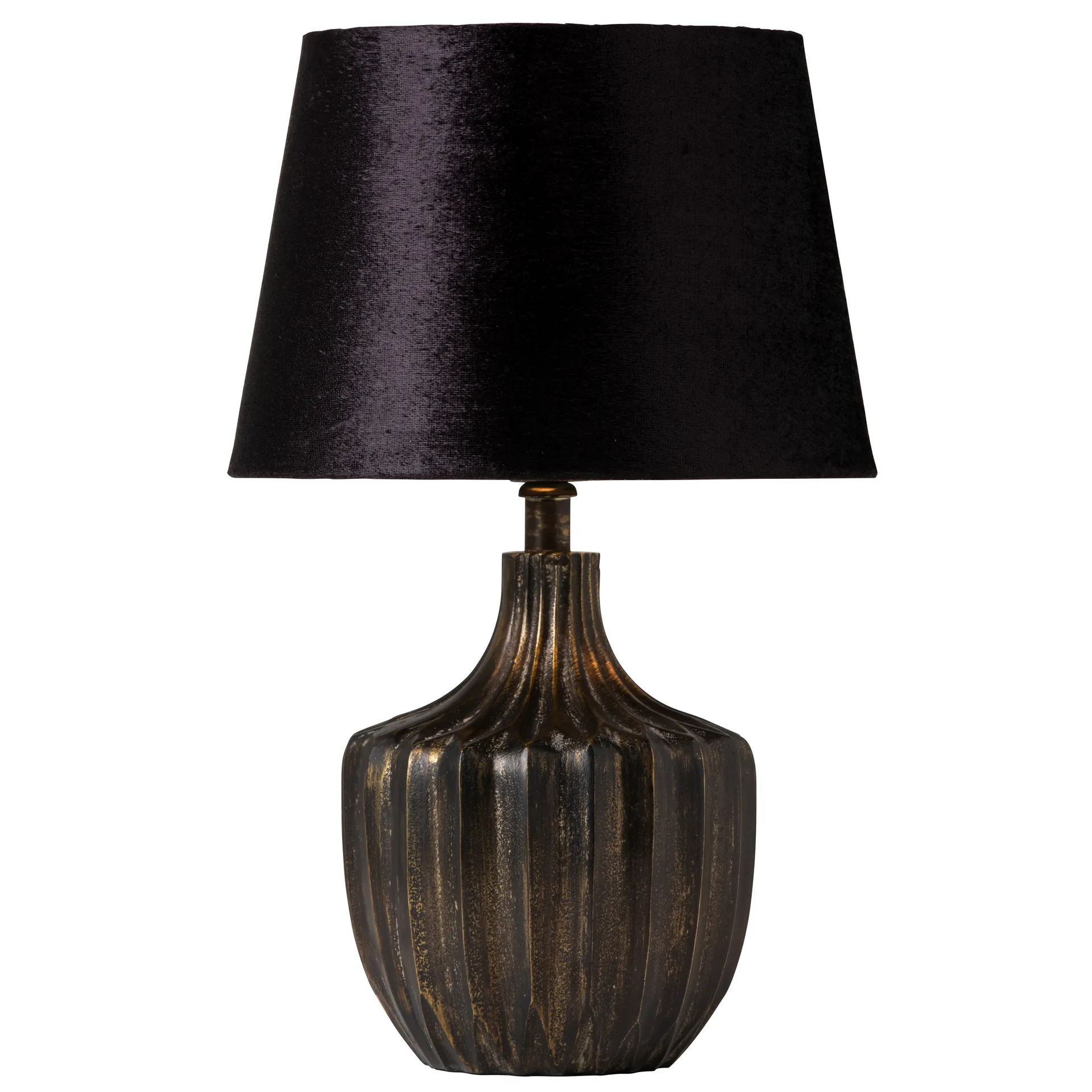 Lola lampskärm svart, 26 cm Watt & Veke