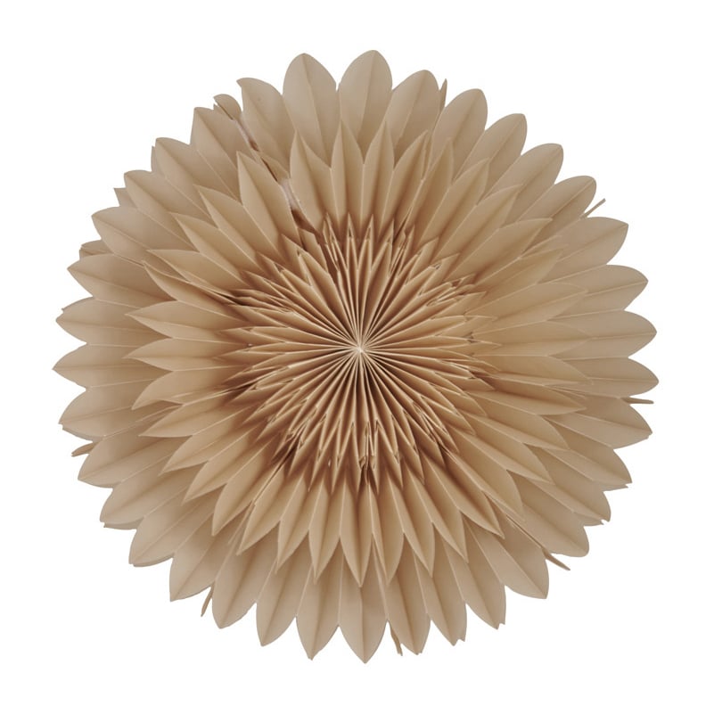 Watt & Veke Lotus julstjärna/adventsstjärna 44 cm Beige