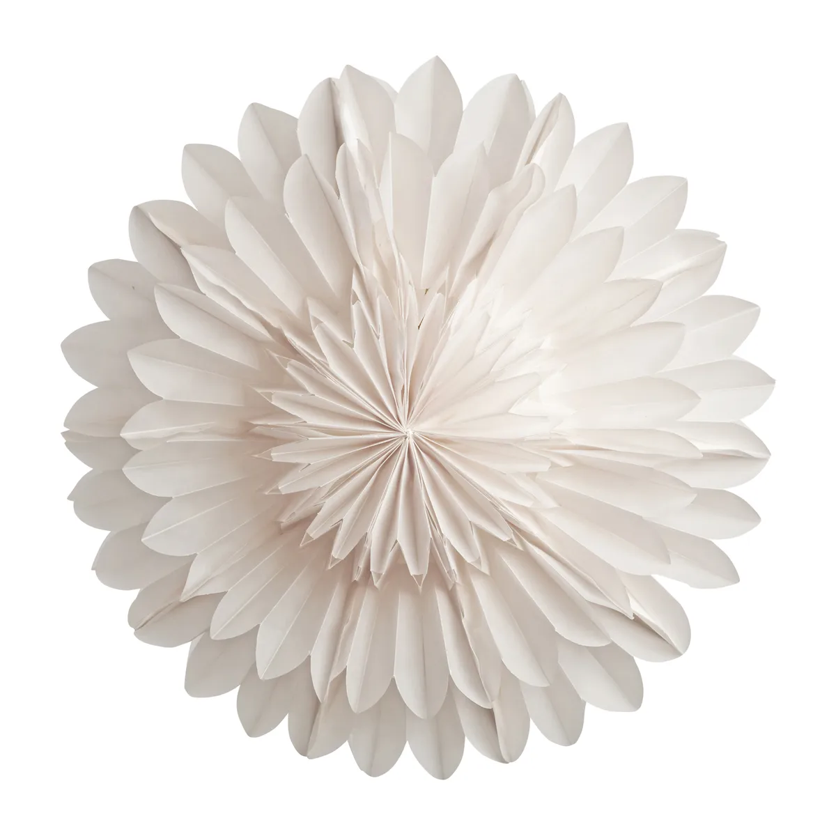 Watt & Veke Lotus adventsstjärna Ø44 cm Vit