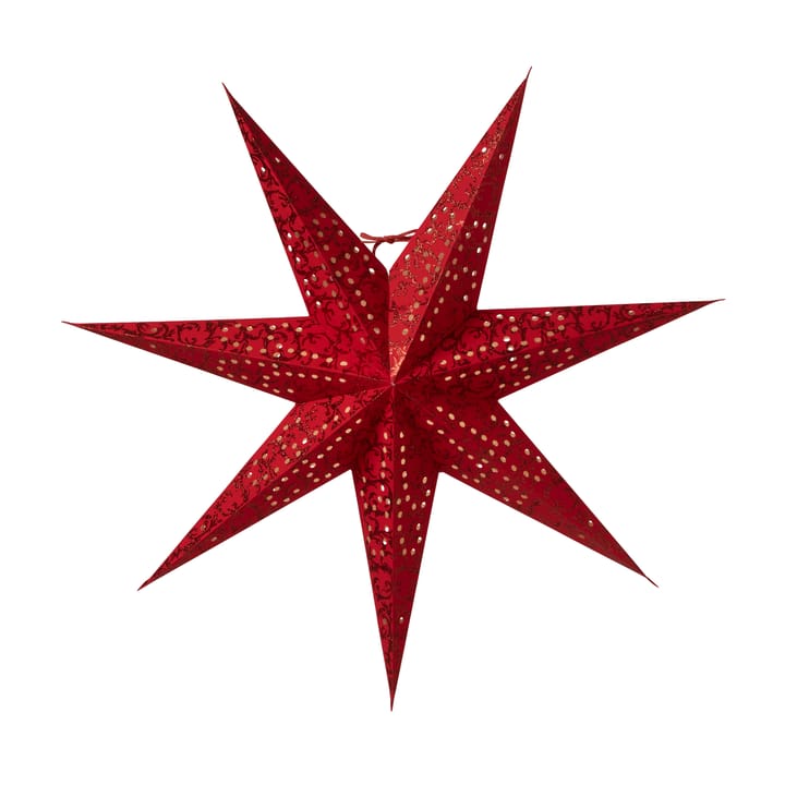 Ludwig stjärna röd-röd - Ø60 cm - Watt & Veke