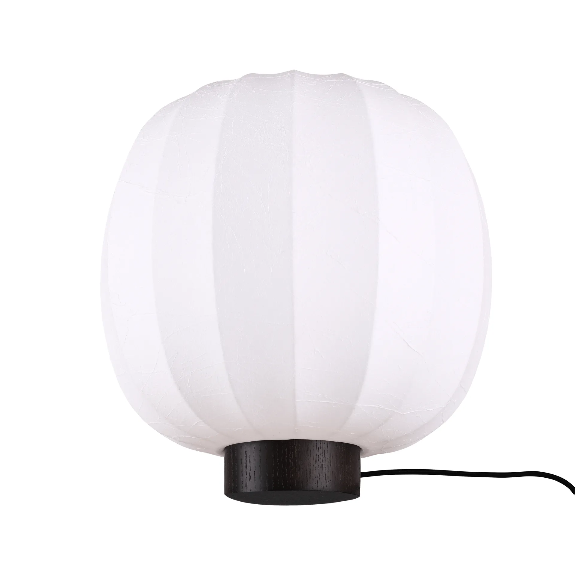 Lunari bordslampa, White-Dark ash, Ø30x32 cm Watt & Veke Lunari bordslampa, White-Dark ash, Ø30x32 cm Watt & Veke