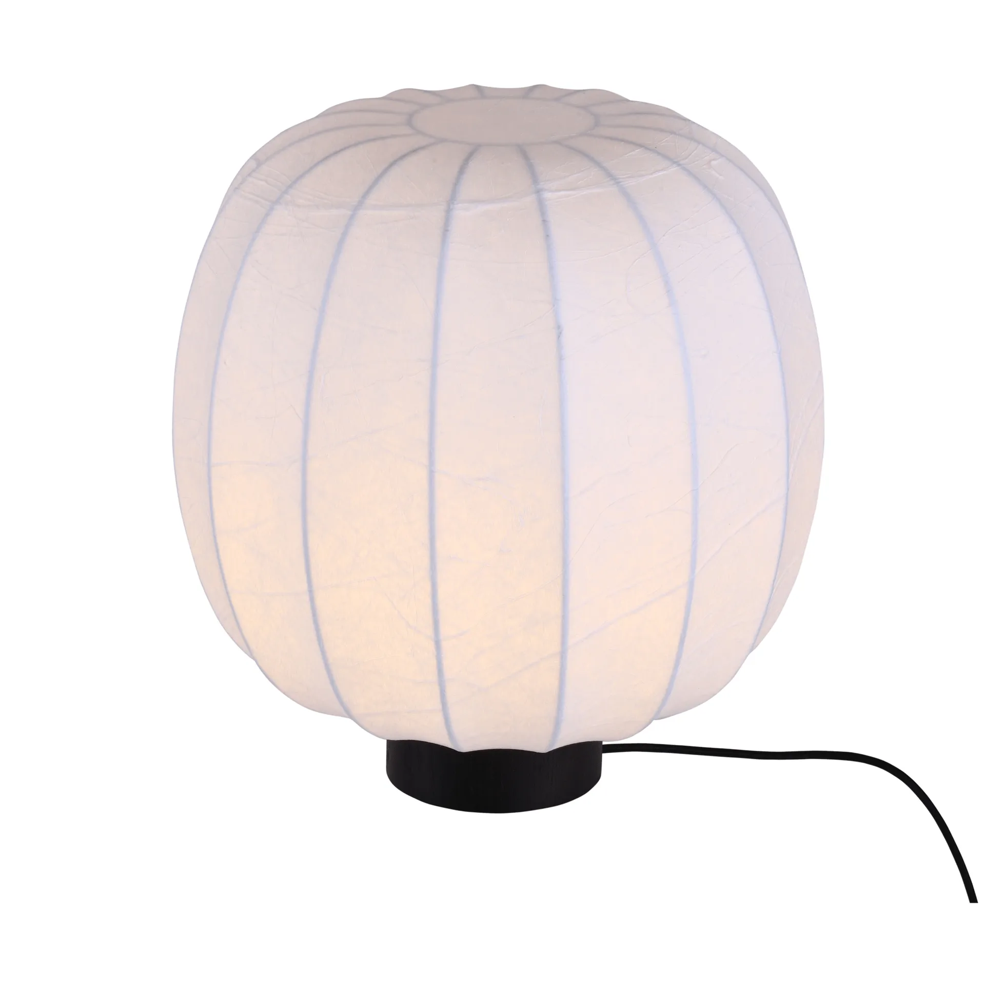 Lunari bordslampa, White-Dark ash, Ø30x32 cm Watt & Veke Lunari bordslampa, White-Dark ash, Ø30x32 cm Watt & Veke