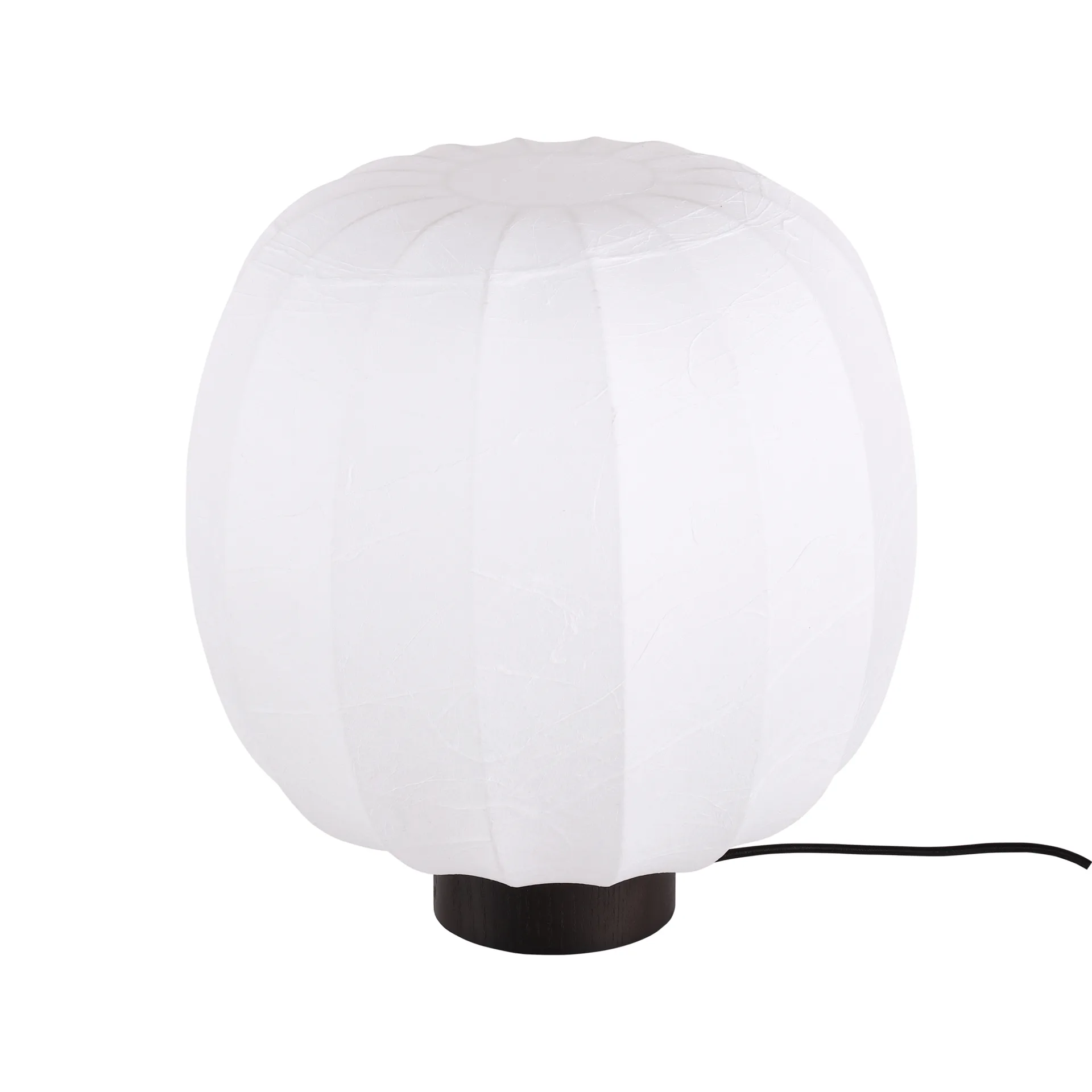 Lunari bordslampa, White-Dark ash, Ø30x32 cm Watt & Veke Lunari bordslampa, White-Dark ash, Ø30x32 cm Watt & Veke
