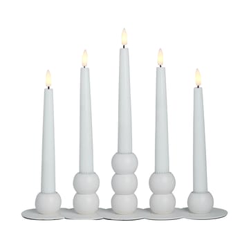 Lykke kombinerbar ljusstake inkl. 5 st LED-ljus - White - Watt & Veke