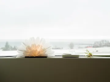 Mezza Snöblomma bordsstjärna - White-coffee - Watt & Veke