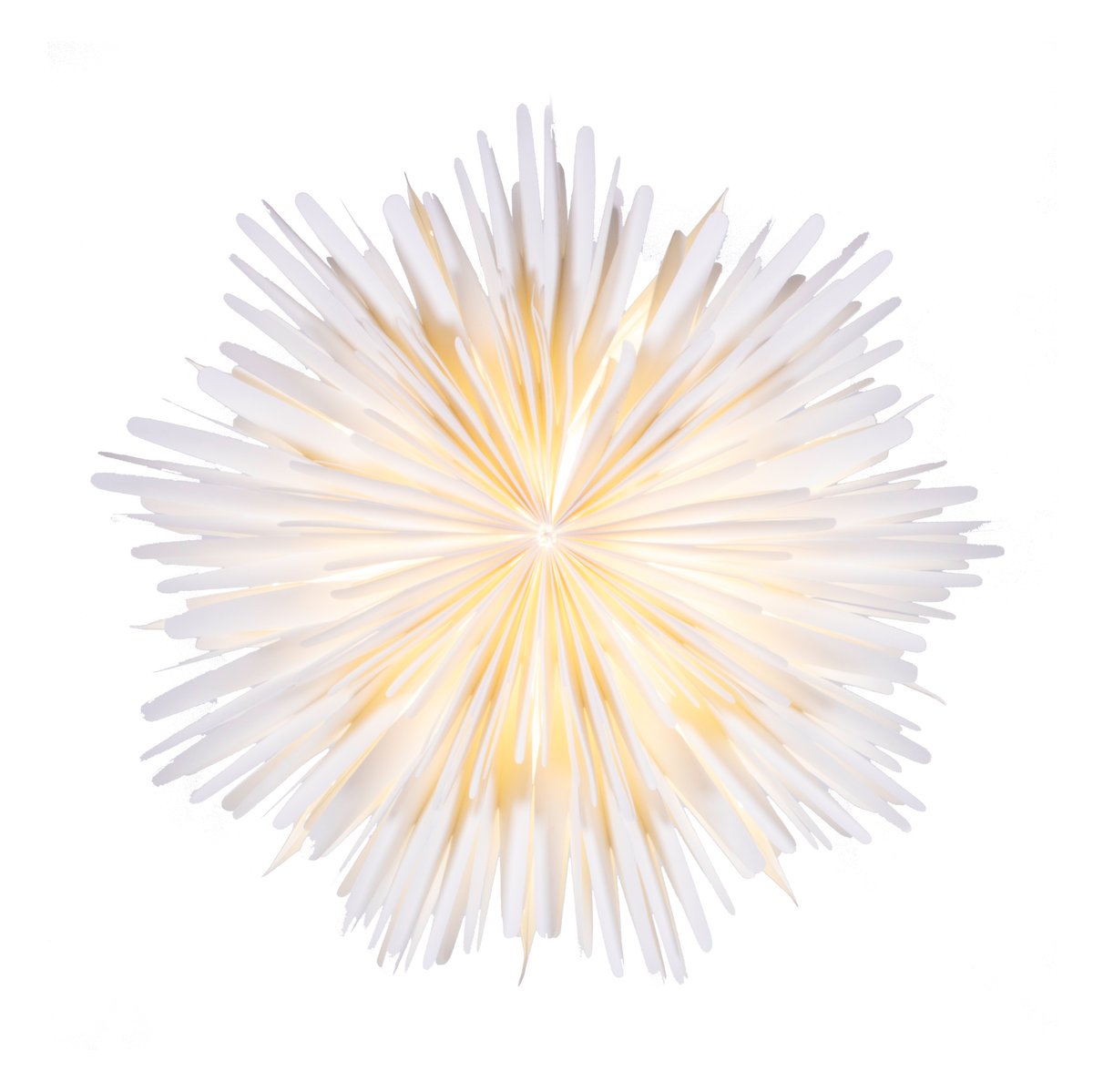 Watt & Veke Molly julstjärna/adventsstjärna 44 cm Vit