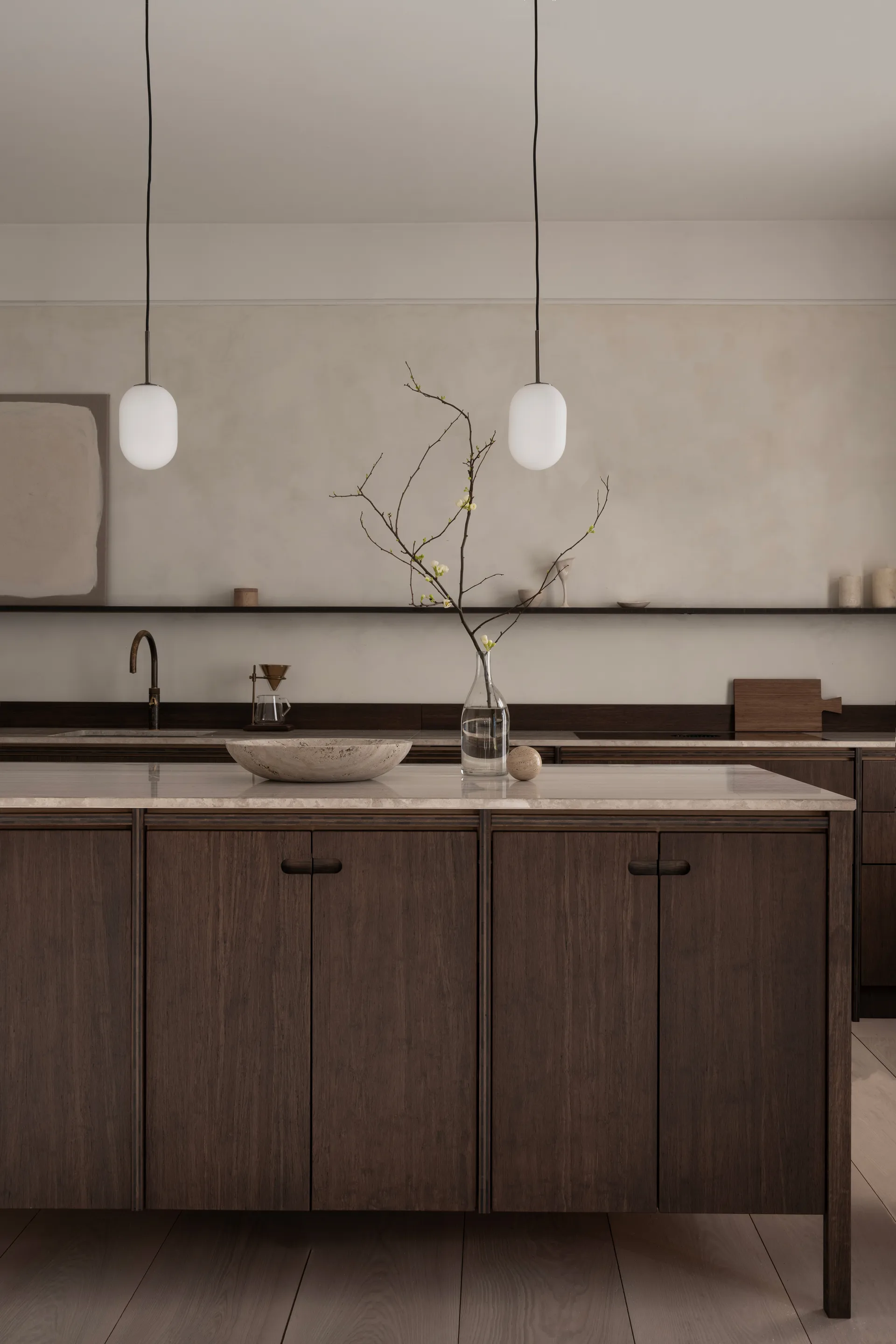 Noor pendel S Ø12 cm, White Watt & Veke