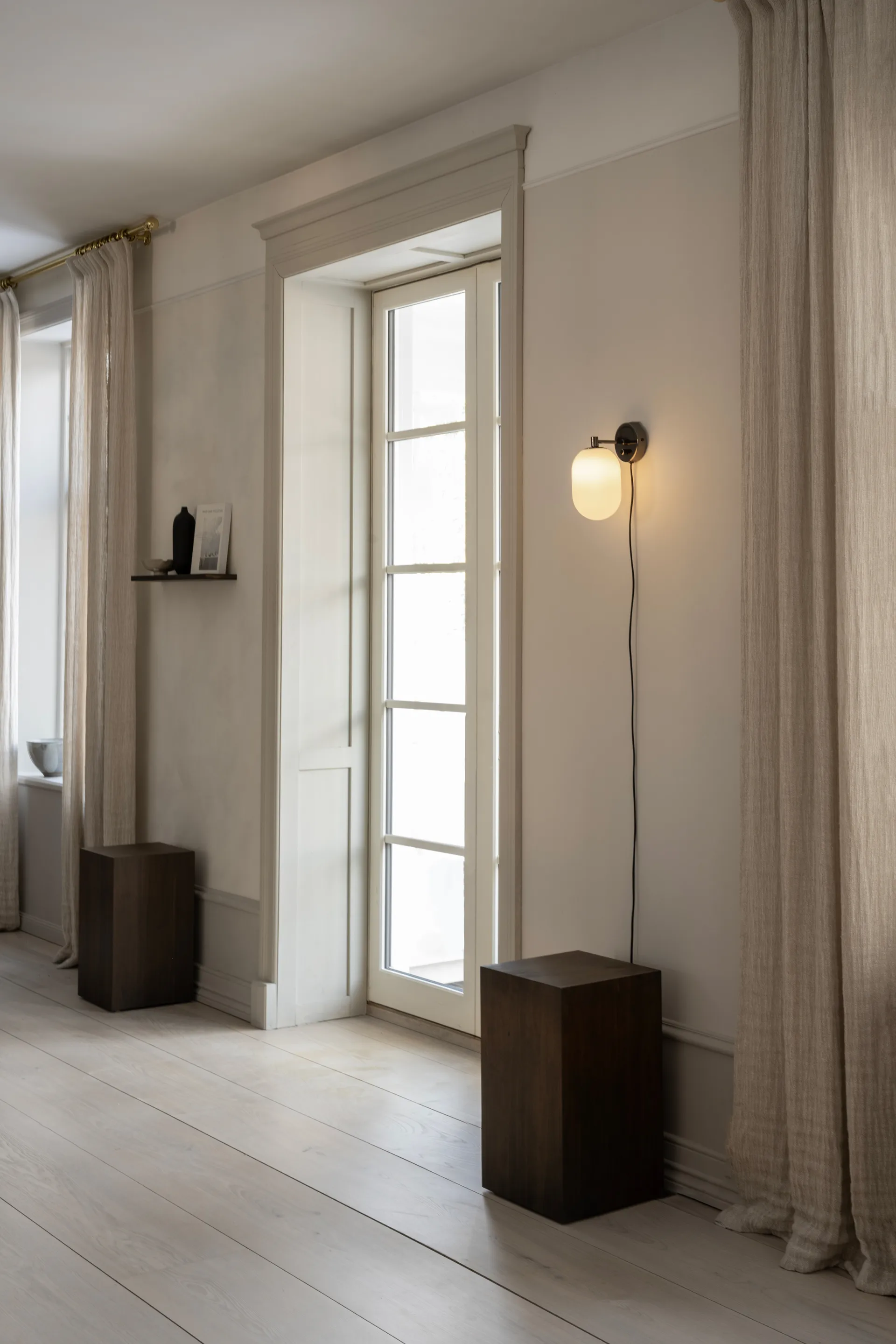 Noor vägglampa 18 cm, White Watt & Veke