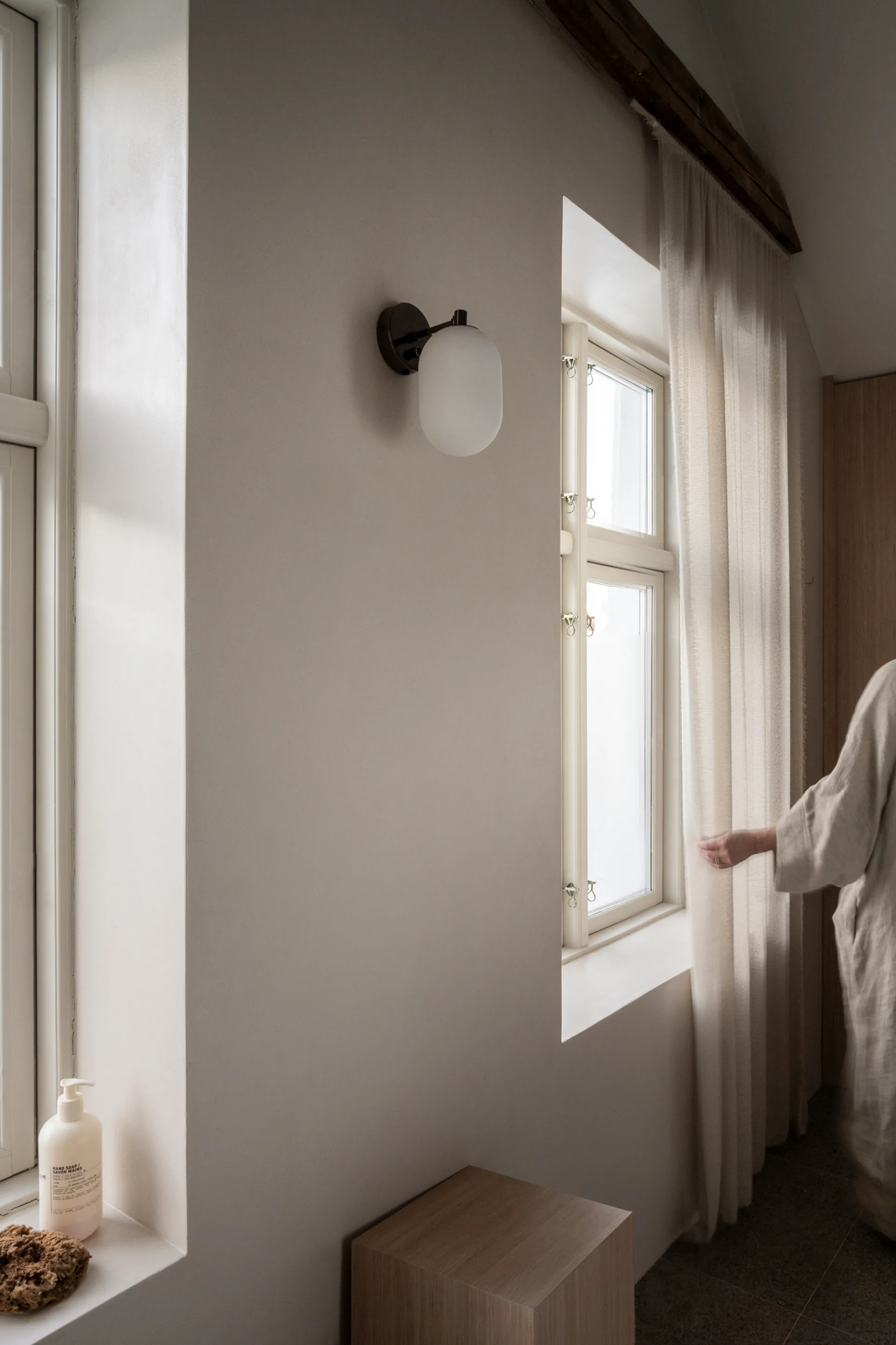 Noor vägglampa 18 cm, White Watt & Veke