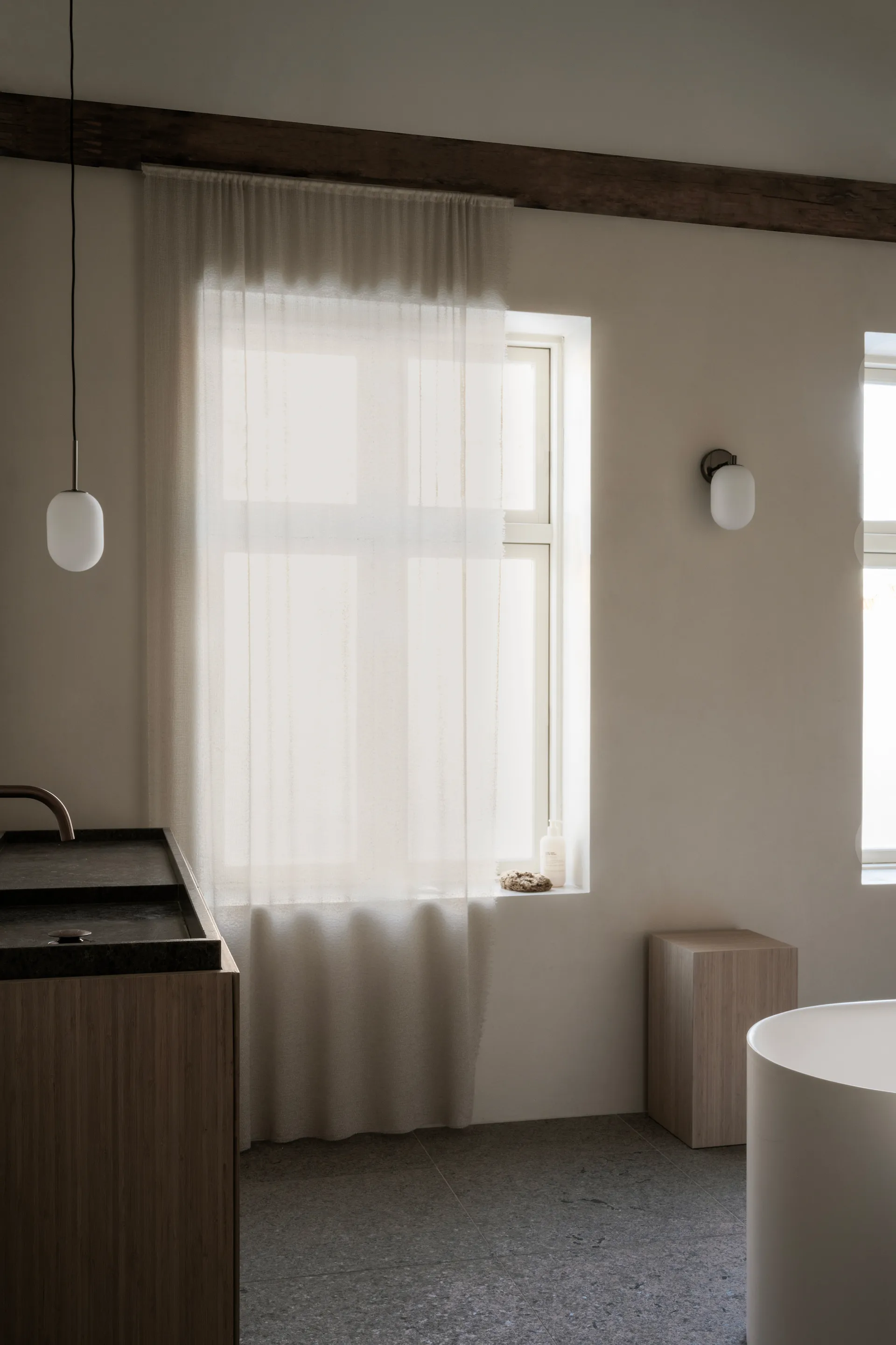 Noor vägglampa 18 cm, White Watt & Veke