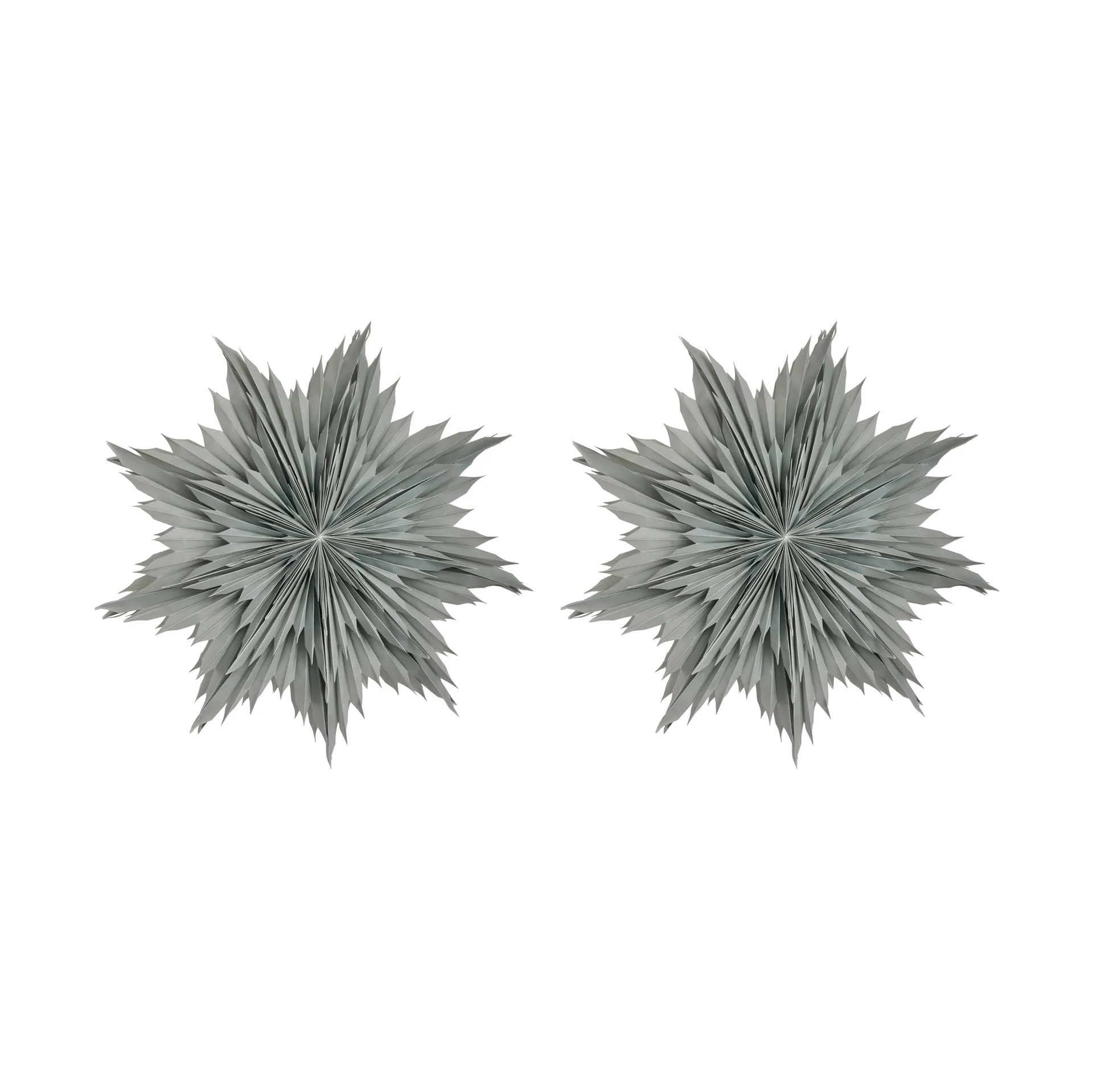 Oslo julstjärna Ø80 cm 2-pack - Grå,  Watt & Veke