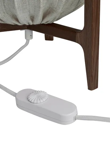 Prisma bordslampa - Dark ash-natural, Ø27x42 cm - Watt & Veke