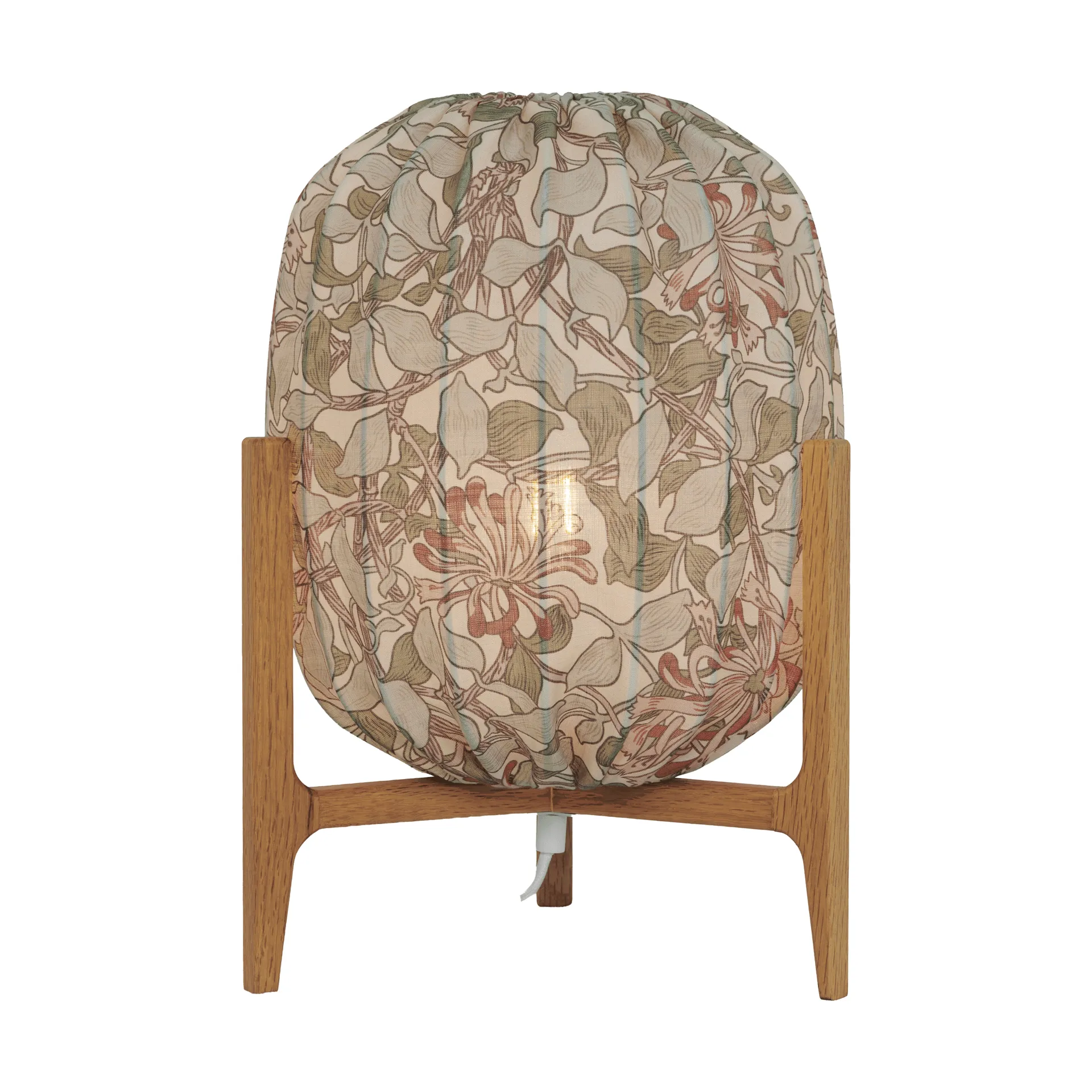 Prisma bordslampa, Oak-Honeysuckle blush, Ø27x42 cm Watt & Veke