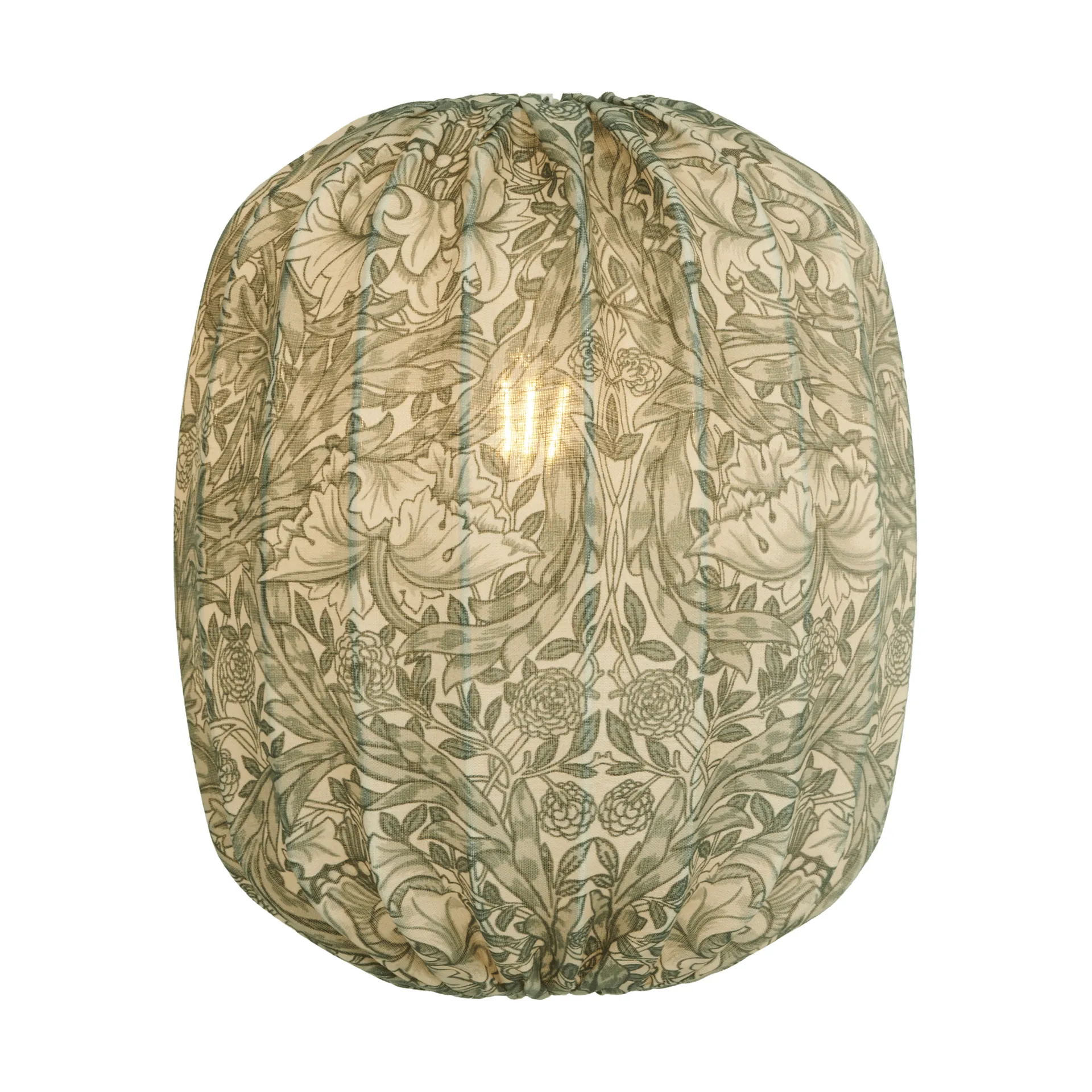Prisma lampskärm Ø25 cm linne, African marigold green Watt & Veke
