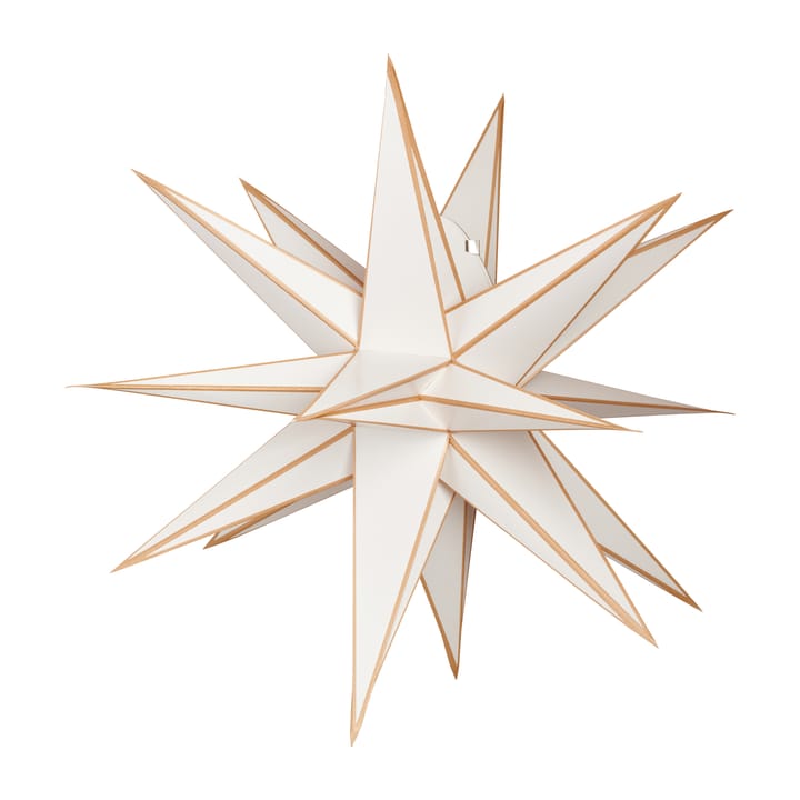 Sputnik adventsstjärna Ø60 cm - Vit-guld - Watt & Veke