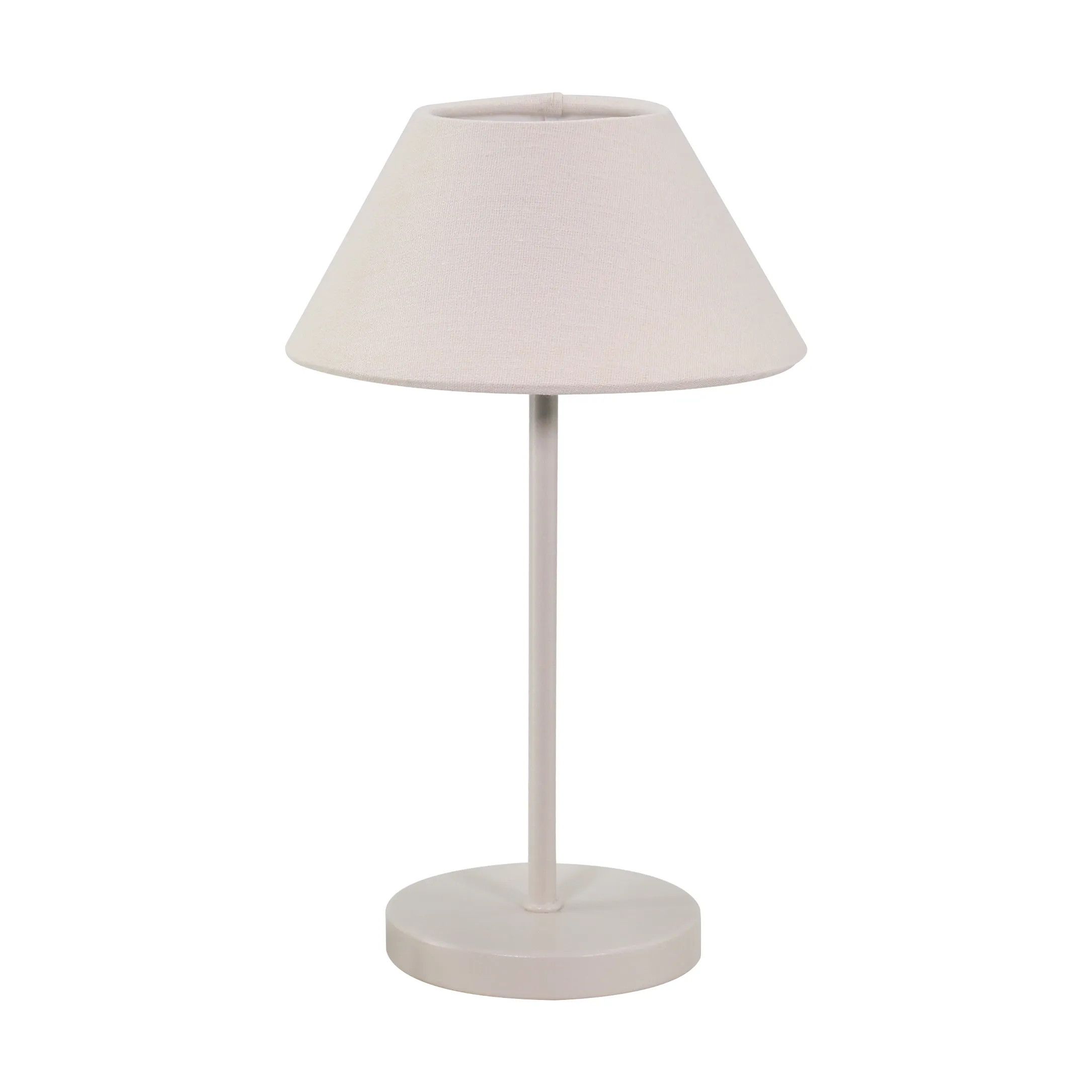 Teya bordslampa portabel, Offwhite, Ø15x26 cm