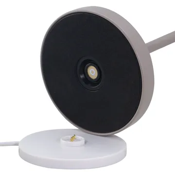 Teya bordslampa portabel - Warm grey, Ø15x26 cm - Watt & Veke