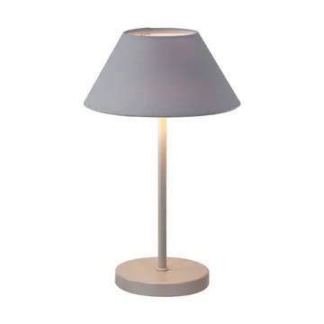 Teya bordslampa portable - Warm grey, Ø15x26 cm - Watt & Veke