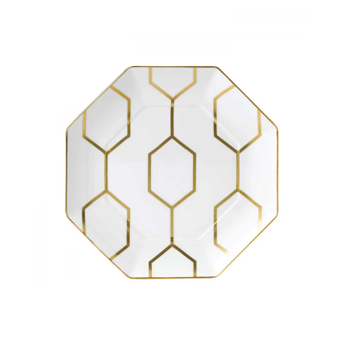 Wedgwood Arris tallrik Ø 23 cm vit