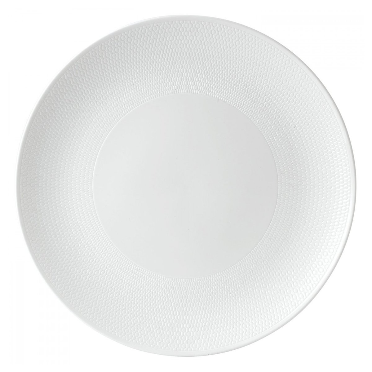 Wedgwood Gio runt serveringsfat 31 cm vit | Skandinavisk Design | Serveringsfat & Uppläggningsfat | Vit