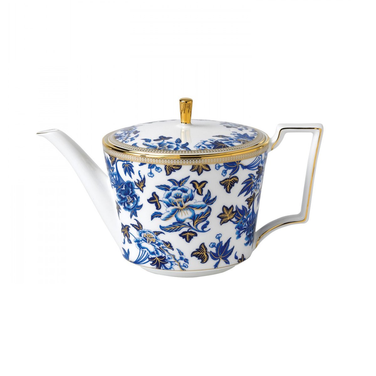 Wedgwood Hibiscus tekanna floral | Skandinavisk Design | Tekannor | Blå