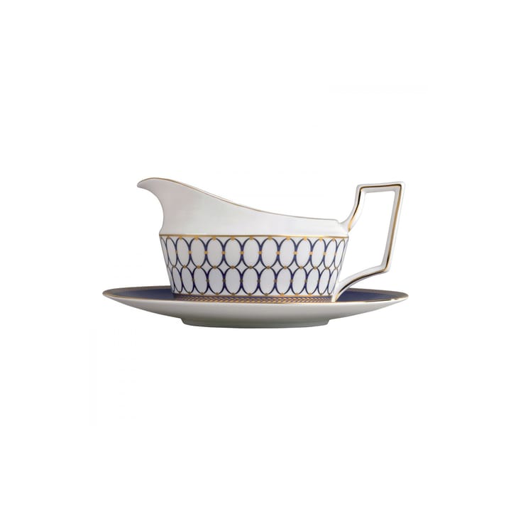 Renaissance Gold såskanna, vit Wedgwood