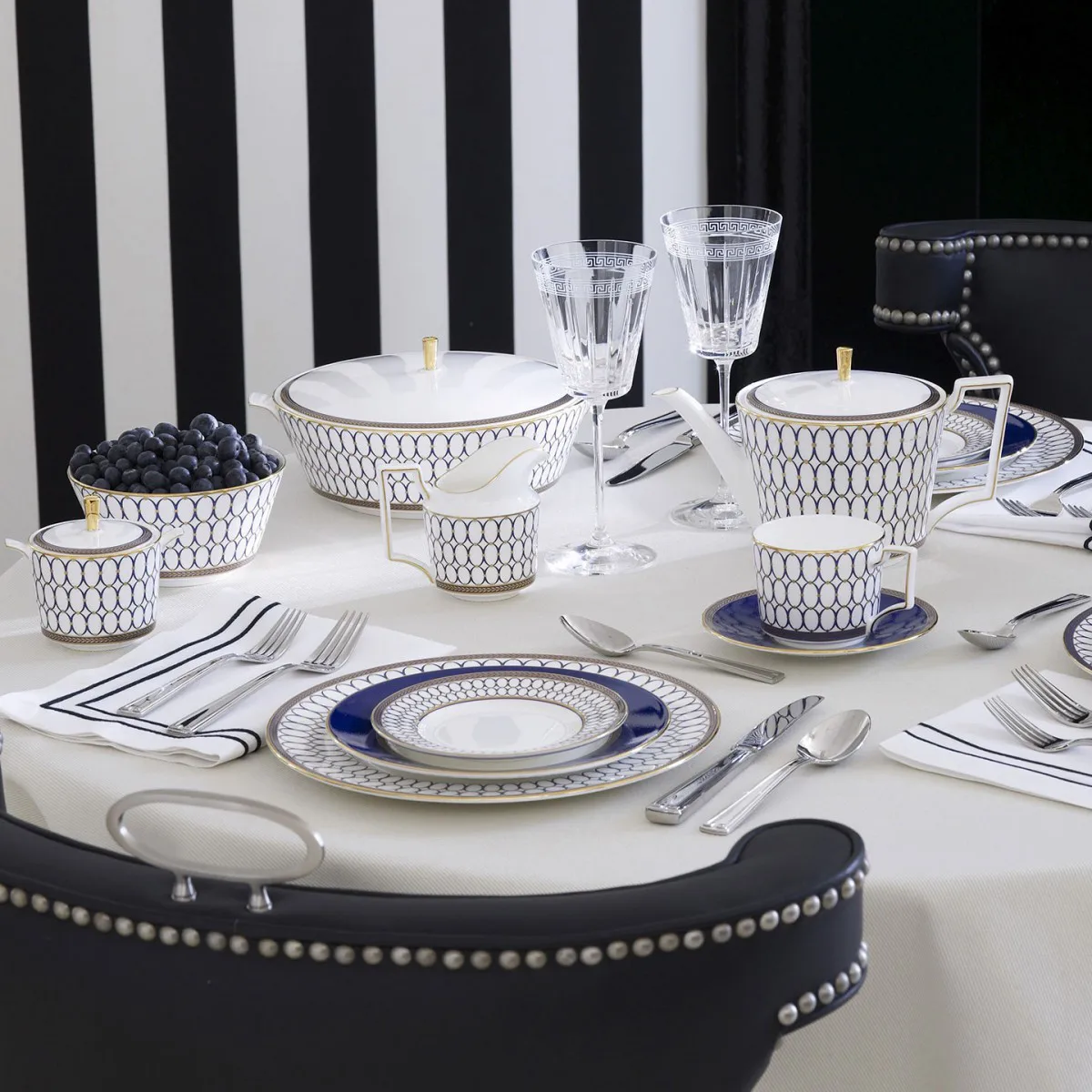 Renaissance Gold sockerskål, 200 ml Wedgwood