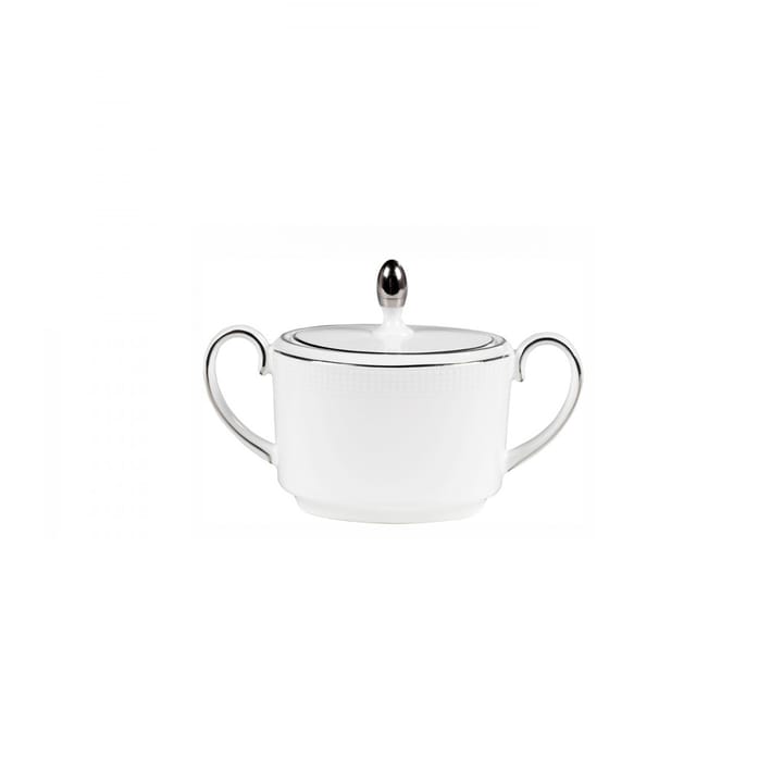 Vera Wang Blanc Sur Blanc sockerskål - vit - Wedgwood