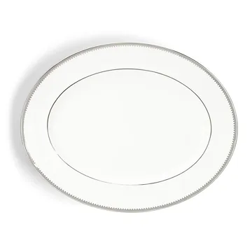 Vera Wang Grosgrain fat oval - White - Wedgwood