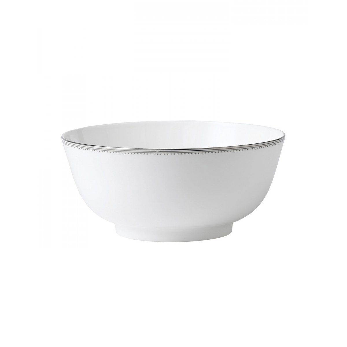 Wedgwood Vera Wang Grosgrain salladsskål 25 cm | Skandinavisk Design | Salladsskålar | Vit