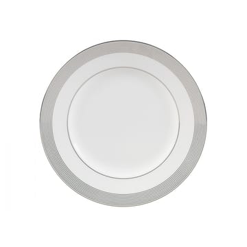 Vera Wang Grosgrain tallrik med grå kant - Ø 20 cm - Wedgwood
