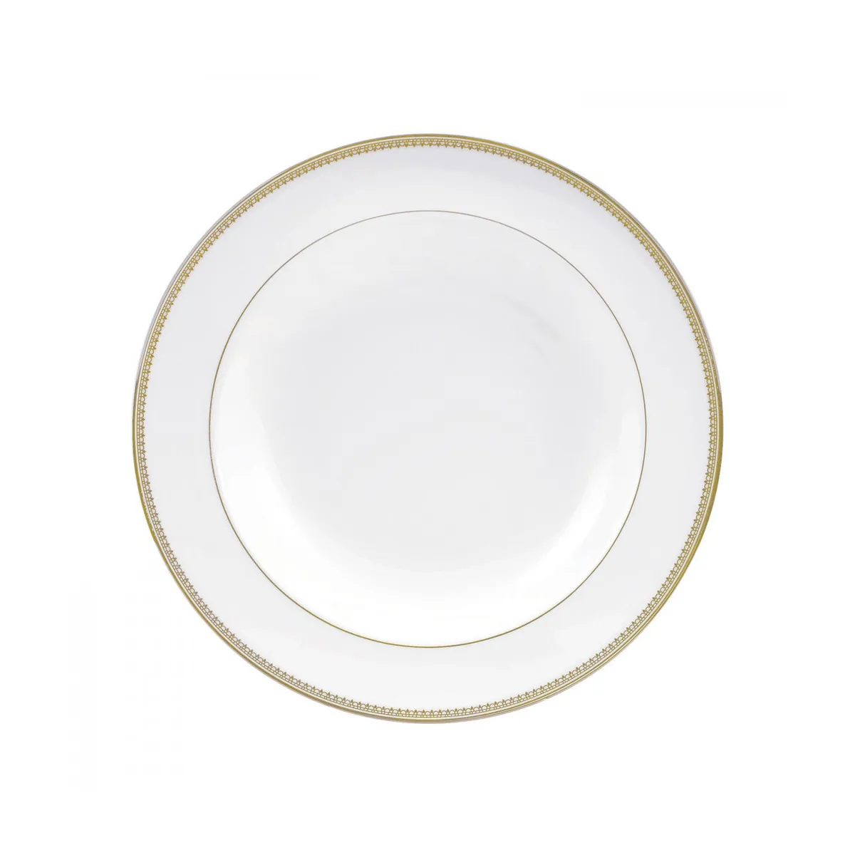 Wedgwood Vera Wang Lace Gold djup tallrik Ø 23 cm