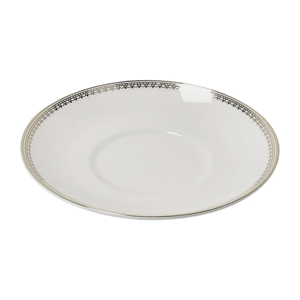 Vera Wang Lace Gold fat till kaffekopp, vit Wedgwood