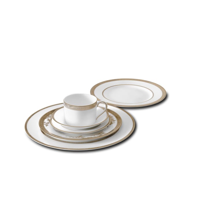 Vera Wang Lace Gold tallrik - Ø 15 cm - Wedgwood