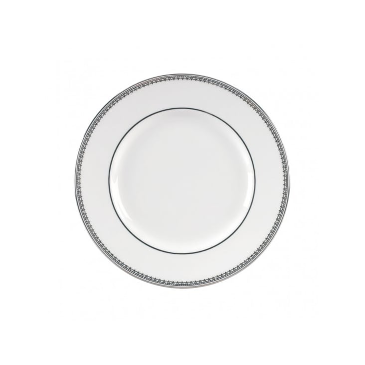 Wedgwood Vera Wang Lace Platinum tallrik 15 cm | Skandinavisk Design | Assietter | Vit