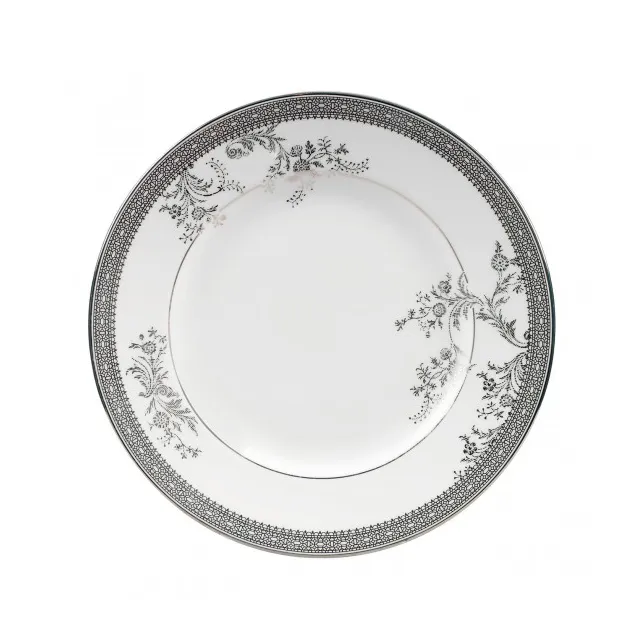 Vera Wang Lace Platinum tallrik, Ø 20 cm Wedgwood