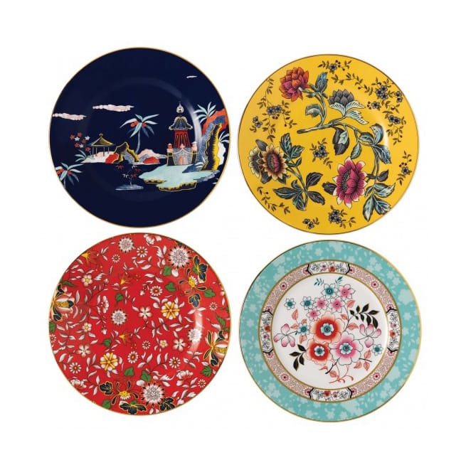 Wonderlust tallrik 4-pack - Ø 20 cm - Wedgwood