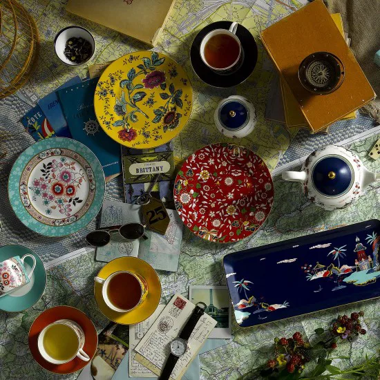 Wonderlust tallrik 4-pack, Ø 20 cm Wedgwood